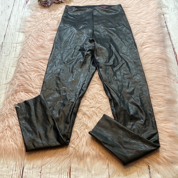 Commando Faux Leather High Waist Leggings sz M - Picture 1 of 7